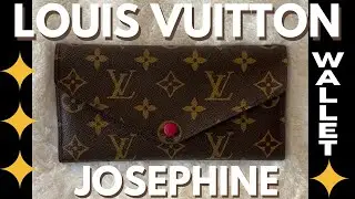 LOUIS VUITTON JOSEPHINE WALLET - REVIEW!