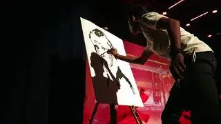 amazing speed painter artist in dubai by sam 0558573523