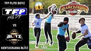 Prep Redzone's 14u National Championship Game Highlights‼️🔥 - TFP Flite Boys vs. Kentuckiana Blitz