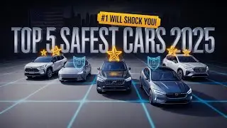 Top 5 Cars with Best Safety Ratings USA (2025) 🚗 | The Safest Cars You Can Buy#carreview 2025