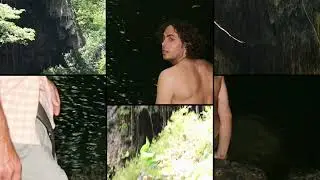 Bali surf trip. West Java green canyon day trip.