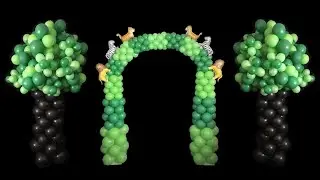 How To Make Easy Balloon Arch & Tree