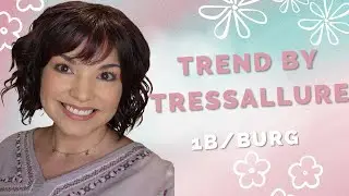 TressallureTREND Wig Review | 1B/BURG | JESSICA MORRIS