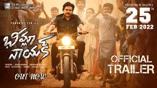 Bheemla Nayak Official Trailer|Bheemla Nayak Theatrical Trailer|Pawan Kalyan|Rana|Trivikram|Taman S