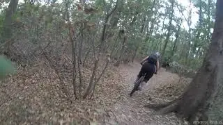 Downhill H&uuml;lser Berg Flow Trail oberhalb Krefelder Umweltzentrum