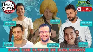 LIVE com os DUBLADORES de DEMON SLAYER - MUGEN TRAIN - O Filme