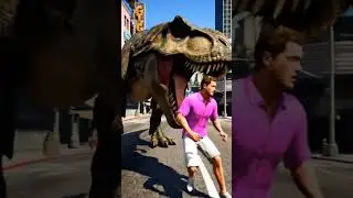 T-Rex in GTA 6 is in fire 🔥, #2026 ,#game #gta #gta6 #gtaonline #gtaworld #gtavicecity