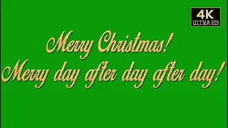 Merry christmas wishes green screen quotes pack free