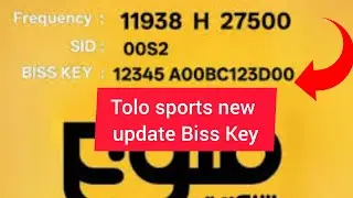 Tolo sports HD new update Biss Key 🗝️🔐🔐🗝️ Biss Key Update YahSat1A52 Afghanistan Satellite Dish 