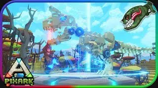 Pixark | How to Summon & Tame Bone Dinos in Skyward DLC #15 (Pixark Skyward Gameplay)