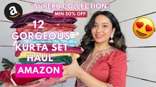 12 WOW Amazon Kurta Sets Try On Haul 😍 | Prime Day Sale 💖 | Isha Vinod Jain