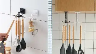 Self-Adhesive Rotating Folding Hook Unboxing 2021
