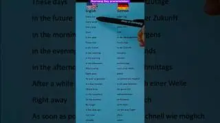 German learning daily Time #garmany #deutschlernen #education #languagelearning #deutsch #Eduway