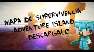 Mapa de supervivencia para Minecraft 1.9.2 Adventure island