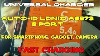 AUTO-ID LDNIO A6573 6 PORT UNIVERSAL MOBILE CHARGE