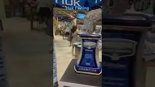 Huk booth, ICAST 2023 #bassfishing #icast #fishing