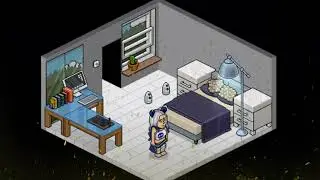 Habbo Hotel | Simple Bedroom Tutorial | By Mia