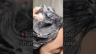 Double shampooing reduces grease, prevents buildup, and promotes a healthier scalp✨