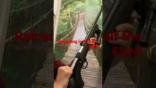 Half the fun of AIRSOFT is RELOADING - airsoft sniper - #shorts #airsoft #youtubeshorts #reload