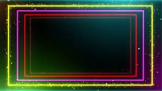 Colorful Glittery Frame Overlays😍 | 1920*1080 FULL HD | FREE Download - No Copyright