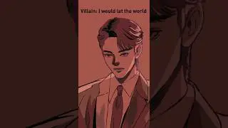 Thin line between villain and hero #oc #ocanimatic #animationmeme #kdrama #art  #animation #animatic