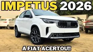 Novo Fiat Fastback Impetus 2026: An&aacute;lise Completa com Teto Panor&acirc;mico!