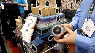 OrigAudio Foldable Speakers At The 2010 CES