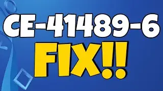 Как исправить ошибку CE-41489-6 на PS4 | Ошибка входа в PlayStation Network
