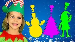 Микс Рождественская песня для детей Пять маленьких эльфов Семья пальцев