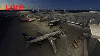 DLSS 4.5 PMDG B737/800 LIVE (4K) | LIRF Roma - EPRA W-wa. Radom