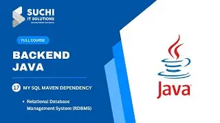 17_Creating a Maven project with MySQL dependency|  Java Full Course | ‪@suchiit‬