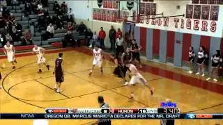 HS Boys' Basketball 1.15.15 Willard vs Huron