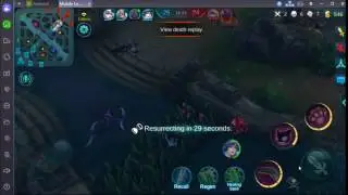 Mobile Legends on Bluestacks.
