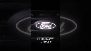 Ford LED Light Up Emblem #Short