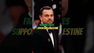 celebs Who Support 🇵🇸 #palestine#gaza #ceasefire #hollywood #celebrity #love #leonardo #angelina