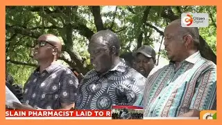 Slain pharmacist laid to rest