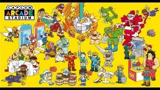 Capcom Arcade Stadium Gameplay Прохождение Первый запуск #1 PS4. 7 Ачивкок