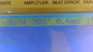 Rate and beat error adjusting w/timegrapher