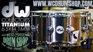DW Collector's Titanium Snare | 6.5x14