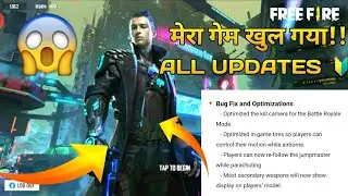 NEW OB25 ALL UPDATES OF FREE FIRE || ALL ITEMS EMOTES , DJ ALOK, CR7, ETC. || GARENA FREE FIRE