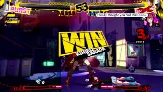 Persona 4 Arena - Online Match - Tomenaki vs. rangerford87