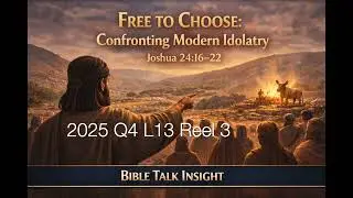 2025 Q4 L13 Reel 3 - The Freedom to Choose & Modern Idolatry (Josh. 24:16&ndash;22)