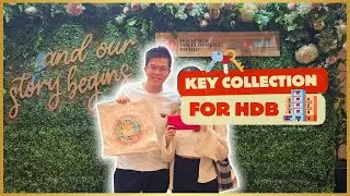 I finally collected my HDB BTO Flat keys | HDB Key Collection guide