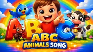 A to Z Alphabet Animals Song 🎶 | 3D Kids Learning Song | Doo Doo Doo ABC Animals