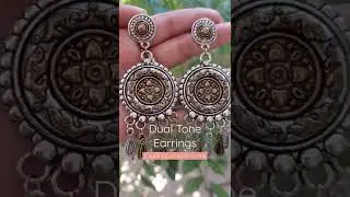 Oxidized Earrings Collection | Huge Oxidized Jewellery Haul | Fancy Oxidized Jewellery #shorts