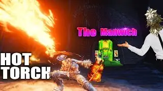 Dark Souls 3 PvP - Follower Torch + Carthus Flame Arc - EVERYONE MEET AT THE MANWICH!