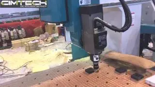 MOSCOW 4AXIS WOOD ROUTER MACHINE, RUSSIA 180 DEGREE CNC ENGRAVING MACHINE   CIMTECH