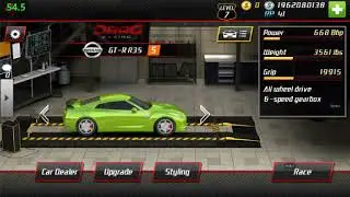 all my cars in drag racing club wars beta plus a race with maxed b1