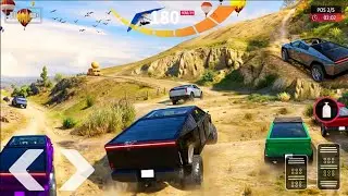 Offroad Pickup Truck - Cyber Truck Pickup Truck Driving Games - Android Gameplay