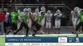 McNicholas dominates Carroll, 49-14